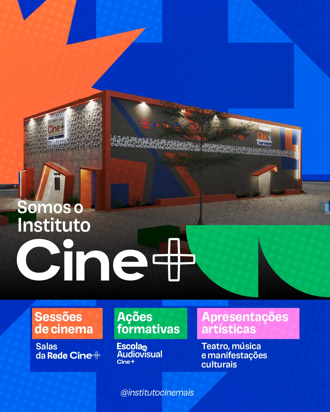 Capa do projeto Cine +
