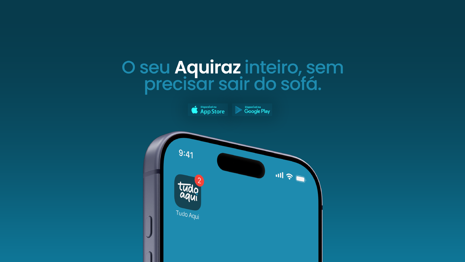 Capa do projeto Tudo Aqui